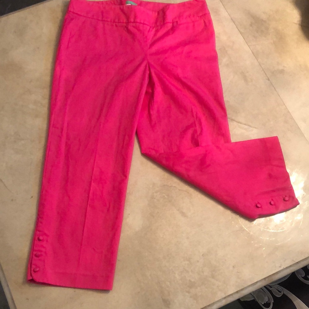 Lilly Pulitzer Pink Capris
